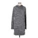 Athleta Active Dress - Sweater Dress: Gray Marled Activewear - Women's Size Medium