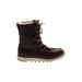 Sorel Ankle Boots: Brown Shoes - Women's Size 8