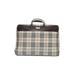 Burberry Laptop Bag: Brown Plaid Bags