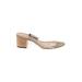 Schutz Sandals: Tan Snake Print Shoes - Women's Size 9