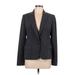 Anne Klein Blazer Jacket: Gray Jackets & Outerwear - Women's Size 12