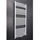 Warmehaus 1450x600mm Designer Towel Radiator Curved Towel Rail Heated Radiator Bathroom Ladder Radiator Central Heating Towel Warmer White