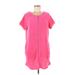 Bobbie Brooks Casual Dress: Pink Dresses - Women's Size Medium