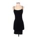 Garage Casual Dress - Mini: Black Solid Dresses - New - Women's Size Small