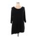 AJ Andrea Jovine Casual Dress: Black Dresses - Women's Size 1X