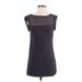 BCBGMAXAZRIA Casual Dress - Sheath: Black Dresses - Women's Size 0