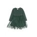 Hanna Andersson Special Occasion Dress: Green Stars Skirts & Dresses - Kids Girl's Size 5