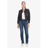 Slim-fit-Jeans LE TEMPS DES CERISES "PULPHIRE", Damen, Gr. 33, EURO-Größen, blau, 92% Baumwolle, 6% Synthetik, 2% Elasthan, Jeans, mit modischer Waschung
