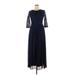 Miusol Cocktail Dress: Blue Dresses - Women's Size X-Large