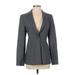 Zara Basic Blazer Jacket: Gray Jackets & Outerwear - Women's Size 4
