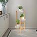 3 Tier Tall Bamboo Plant Stand Holder Corner Plant Stand