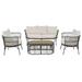 Balcones 9-Piece Outdoor Dining Table Set With 8-Dining Chairs