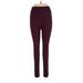 H&M Active Pants - Mid/Reg Rise: Burgundy Activewear - Women's Size Medium