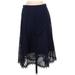 J.Crew Collection Casual Skirt: Blue Bottoms - Women's Size 6