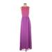 Gianni Bini Casual Dress - Maxi: Purple Dresses - Women's Size 2