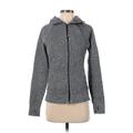 Lululemon Athletica Track Jacket: Gray Marled Jackets & Outerwear - Women's Size 4