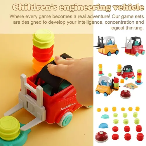 Ingenieur Gabelstapler Transport Spiel Bau Auto Spielzeug Gabelstapler Spielzeug LKW Spielzeug