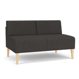 Lesro Luxe Lounge Reception Armless Loveseat | Wayfair LX1502.FNA-01AYSM