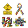 Adesivo per auto con vigili dell'autismo e consapevolezza dell'autismo Love Puzzle Piece Car Laptop