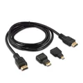 Il nuovo Mini HDMI compatibile adattatore Micro HDMI connettore 1.5m 4K cavo HD adatto per PS3 HDTV