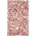 Rectangle 3' x 5' Area Rug - Bungalow Rose Godsey Geometric Handmade Shag Area Rug Polyester | Wayfair BNRS3437 37502440