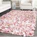 Rectangle 6' x 9' Area Rug - Bungalow Rose Godsey Geometric Handmade Shag Area Rug Polyester | Wayfair BNRS3437 37502443