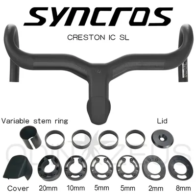 SYNCROS-Guidon de route intégré Creston 1:1 directions intégrées iC pour support mécanique et