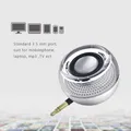 Jack audio Aux da 3,5 mm Mini altoparlante wireless potente in cristallo Altoparlante portatile HIFI