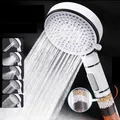 Pommeau de douche à haute pression avec support et tuyau filtre anti-calcaire douche hygiénique 5