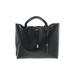 Vince Camuto Leather Tote Bag: Black Solid Bags