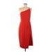Lovers + Friends Cocktail Dress - Midi: Red Solid Dresses - Women's Size Medium