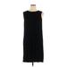 Apt. 9 Casual Dress - Shift: Black Solid Dresses - Women's Size X-Large