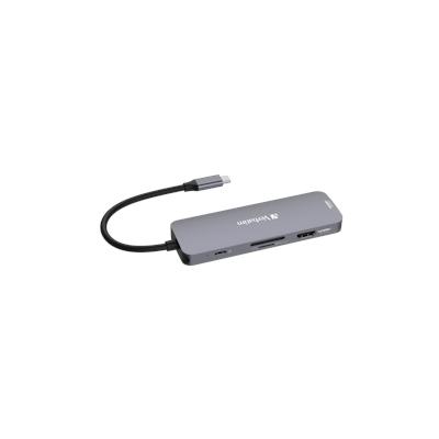 Verbatim USB-C Pro Multiport-Hub CMH-08, 8 Port, 3x USB 3.2-A 2x HDMI 4K