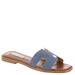 Steve Madden Hadyn - Womens 9 Blue Sandal Medium