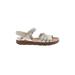 Cat & Jack Sandals: White Shoes - Kids Girl's Size 2