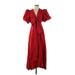 Silvia Tcherassi Casual Dress: Red Dresses - New - Women's Size X-Small