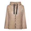 Greenh Padded Tech Puffer Jacket W/ Hood - Natural - Max Mara Jackets