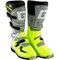 Gaerne GX-J Bambini Motocross Stivali, grigio-giallo, dimensione 40