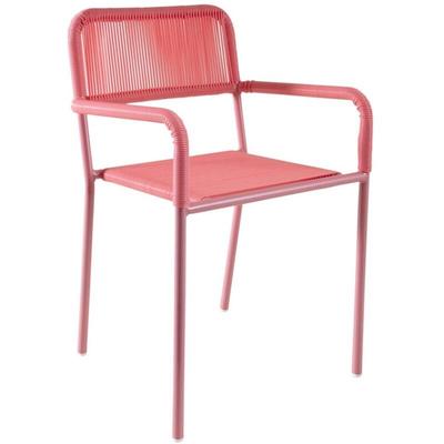 Kinderstuhl aus rosa Polyresin Image