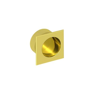 Fingerhülse für Schiebetüren, eckig, gold, für Durchgangstüren, Zimmertüren Image