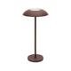 New Cordless LED Table Lamp Mushroom Portable USB Rechargeable Desk Light with Dimmable Wireless Touch for Outdoor Restaurant Patio Bars