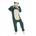 Erwachsene Kigurumi-Pyjamas Nachtwäsche Hai Hase Kaninchen Snorlax Zeichen Pyjamas-Einteiler Lustiges Kostüm Flanell Cosplay Für Herren und Damen Karneval Tiernachtwäsche Karikatur