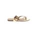 Veronica Beard Sandals: Gold Shoes - Women's Size 9 1/2