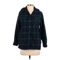 L.L.Bean Jacket: Green Plaid Jackets & Outerwear - Women's Size Small Petite