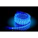CBConcept UL Listed 65 Feet Super Bright 18000 Lumen Blue Dimmable 110-120V AC Flexible Flat LED Strip Rope Light 1200 Units 5050 SMD LEDs Indoor/Outdoor Use [Ready to use]