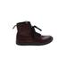 Dr. Martens Boots: Burgundy Shoes - Women's Size 8