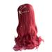 Lolita Full Head Long Curly Wig Wig Women with Long Curly Hair and Large Waves J7K7