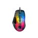 roccat kone xp pc gaming mouse with 3d aimo rgb lighting 19k dpi optical sensor 4d krystal scroll wheel multi-button design wired computer mouse black