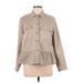 J.Jill Denim Jacket: Tan Jackets & Outerwear - Women's Size Medium