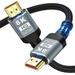 HDMI-compatible Cables 2.1 48Gbps 8K Ultra High Speed Braided Cord 4K @ 120Hz 8K @ 60Hz HDCP 2.2 & 2.3 HDR 10